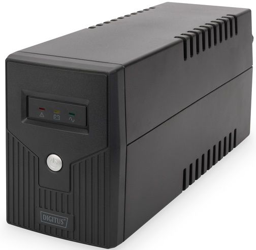 Джерело безперебійного живлення DIGITUS 600VA/360W, LED, RJ11, USB, 2xSchuko