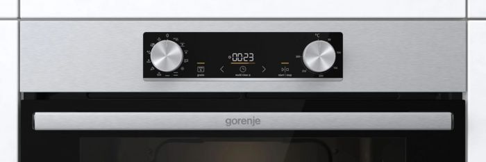 Духова шафа Gorenje електрична, 77л, A+, дисплей, нерж