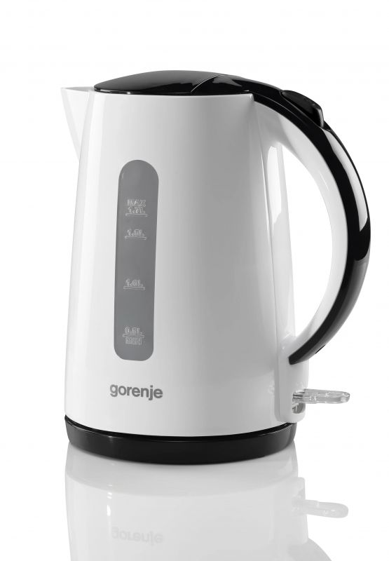 Електрочайник Gorenje 1.7л, пластик, білий