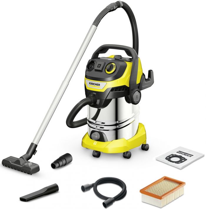 Пилосос професійний Karcher WD 6 P S V-30/6/22/T, 1300Вт, контейнер 30л, 9.3кг