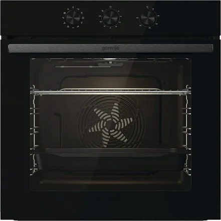 Духова шафа Gorenje електрична, 77л, A+, чорний