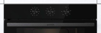 Духова шафа Gorenje електрична, 77л, A+, чорний