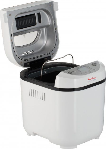 Хлібопічка Tefal Pain&Tresor Pain&Tresor 700Вт, програм-1, макс.вага -1кг, форма-прямокутник, пластик, білий