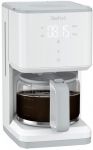 Кавоварка Tefal крапельна Sense 1.25л, мелена, LED-дисплей, сенсор.керування, білий