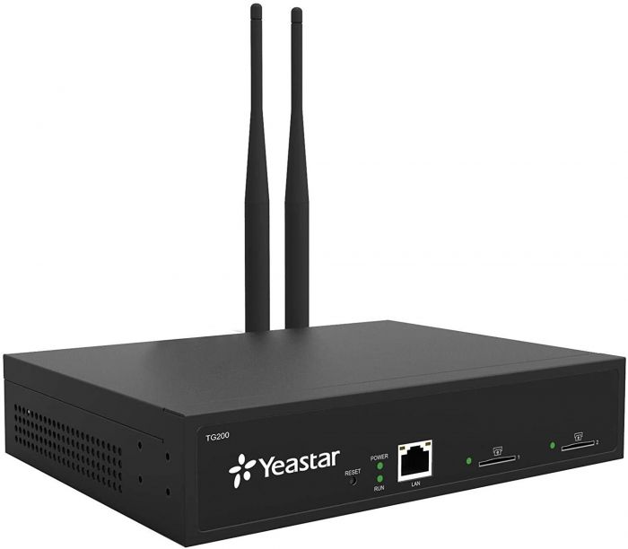 Шлюз VoIP Yeastar TG200G 2xGSM, 1xFE LAN SIP, IAX2