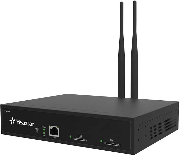 Шлюз VoIP Yeastar TG200G 2xGSM, 1xFE LAN SIP, IAX2