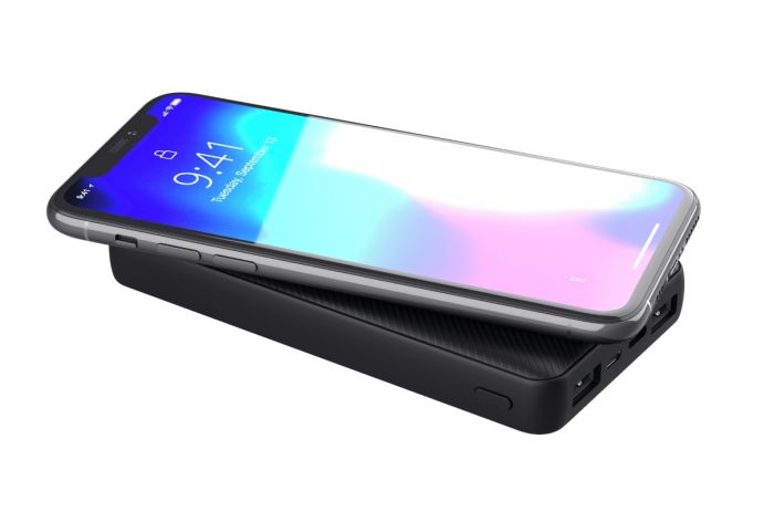 Акумулятор портативний літій-іонний power bank Trust Primo ECO, 15000мА·год, 2хUSB-A/USB-C, 15W, чорний