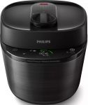Мультиварка-скороварка Philips All-in-One Cooker, 1000Вт, чаша-5л, електронне керув., пластик, чорний