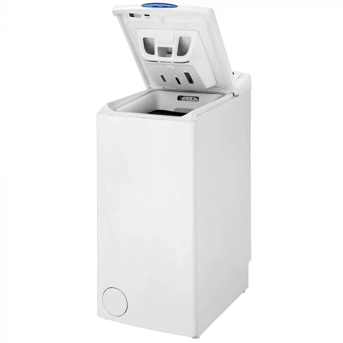 Пральна машина Whirlpool вертикальна, 6кг, 1000, A+++, 60см, дисплей, білий