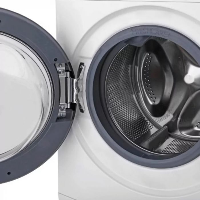 Пральна машина Whirlpool фронтальна, 8кг, 1200, A+++, 60см, дисплей, пара, інвертор, люк чорний, білий