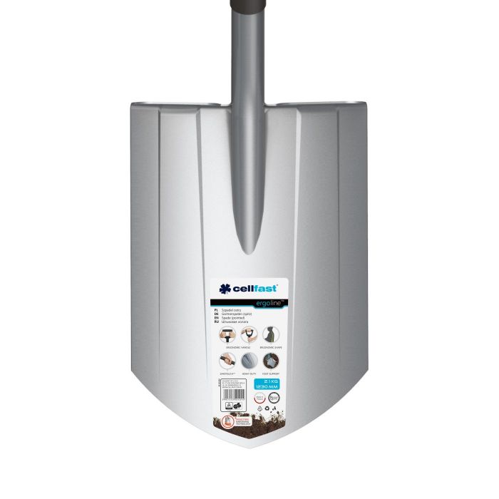 Лопата штикова Cellfast ERGO, 123см, 2.1кг