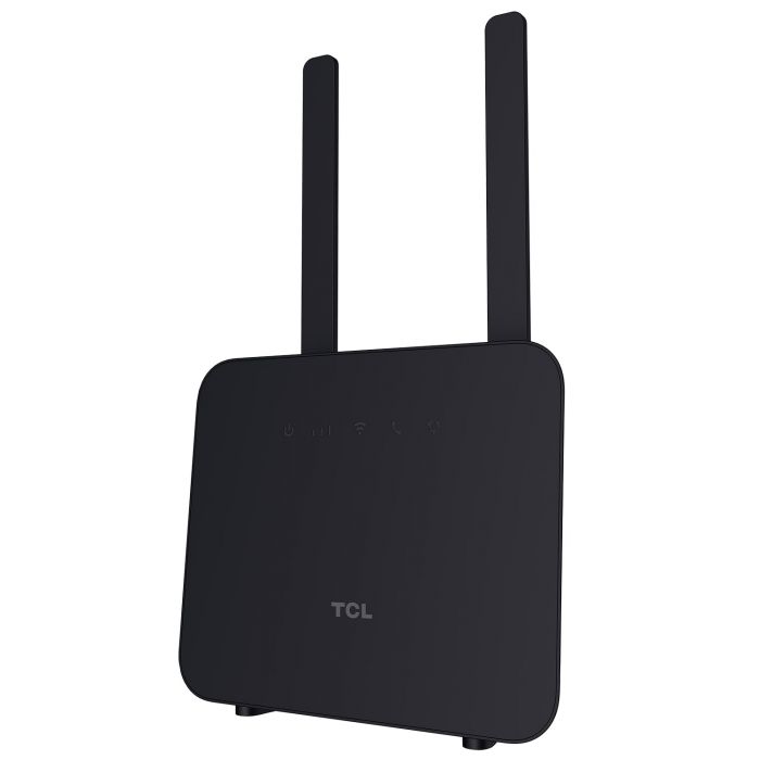 Маршрутизатор TCL LINKHUB (HH42CV2) LTE, Wi-Fi4, 1xFE LAN/WAN, 1xFE LAN, 2xSMA, Чорний