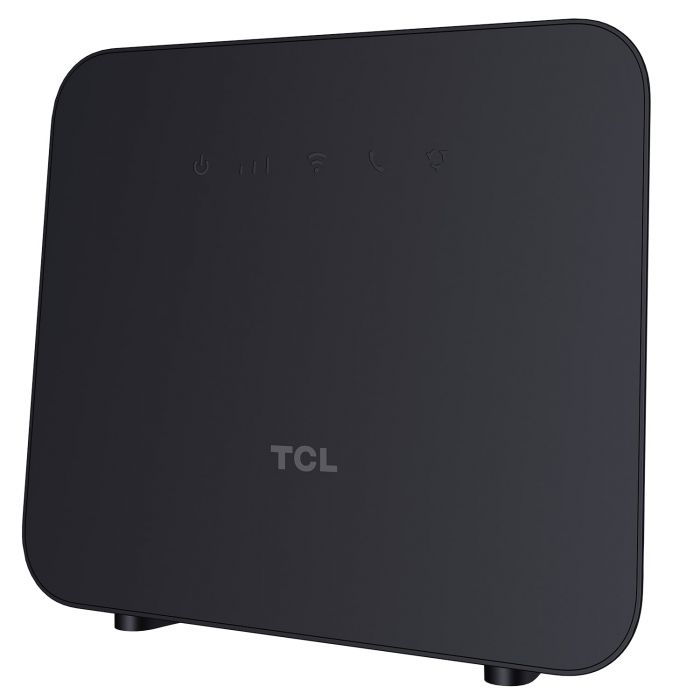 Маршрутизатор TCL LINKHUB (HH42CV2) LTE, Wi-Fi4, 1xFE LAN/WAN, 1xFE LAN, 2xSMA, Чорний