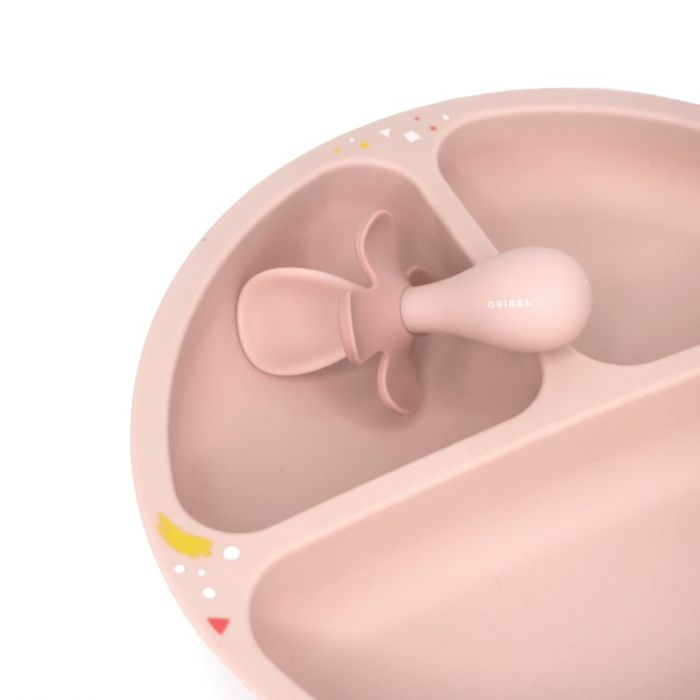 Набір посуду Oribel Cocoon тарілка та прибори, рожевий