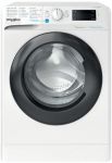 Пральна машина Indesit фронтальна, 7кг, 1200, B, 43.5см, дисплей, пара, інвертор, люк чорний, білий