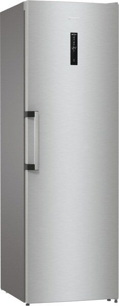 Морозильна камера Gorenje, 185.5x59.5х66.3, 280л, 1дв., A++, NF, диспл зовн., інвертор, матовий нерж