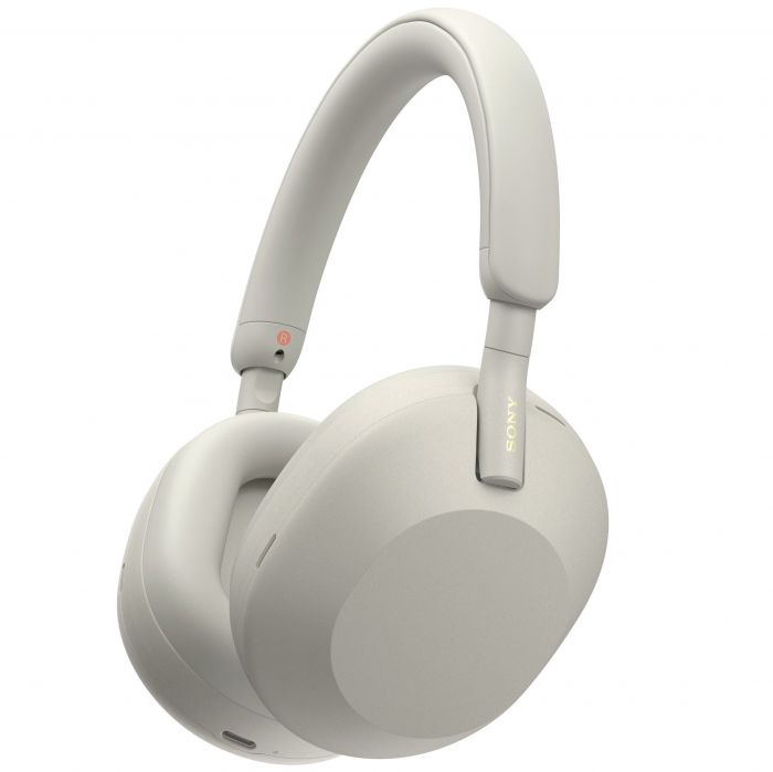 Навушники Over-ear Sony WH-1000XM5 BT 5.2, ANC, Hi-Res, AAC, LDAC, Wireless, Mic, Сріблястий