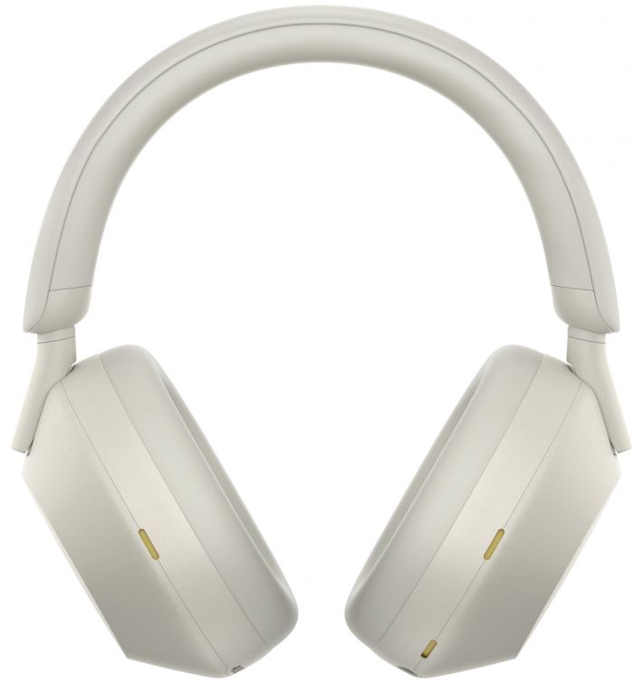 Навушники Over-ear Sony WH-1000XM5 BT 5.2, ANC, Hi-Res, AAC, LDAC, Wireless, Mic, Сріблястий