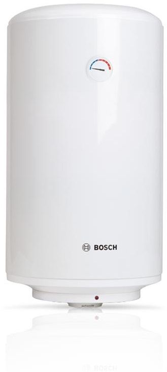 Водонагрівач електр. BOSCH круглий Tronic 2000, 100л, 2кВт, мех. кер-ння, C, білий