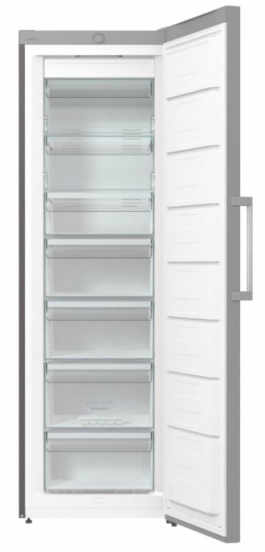 Морозильна камера Gorenje, 185.5x59.5х66.3, 280л, 1дв., A++, NF, Інвертор, сріблястий