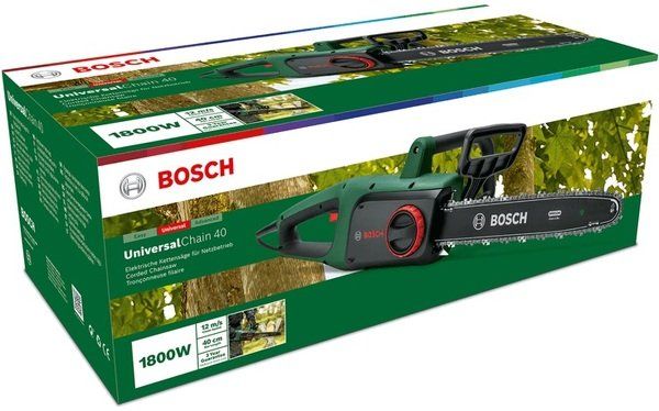 Пила ланцюгова мережева Bosch UniversalChain 35 35см 1800Вт ланцюг Oregon 4.2кг