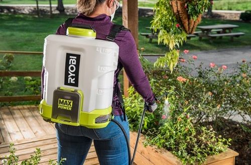 Обприскувач акумуляторний Ryobi Max Power RY36BPSA-0 15л 36В 0.6-2.5л/хв комплект насадок 5.8кг без АКБ та ЗП