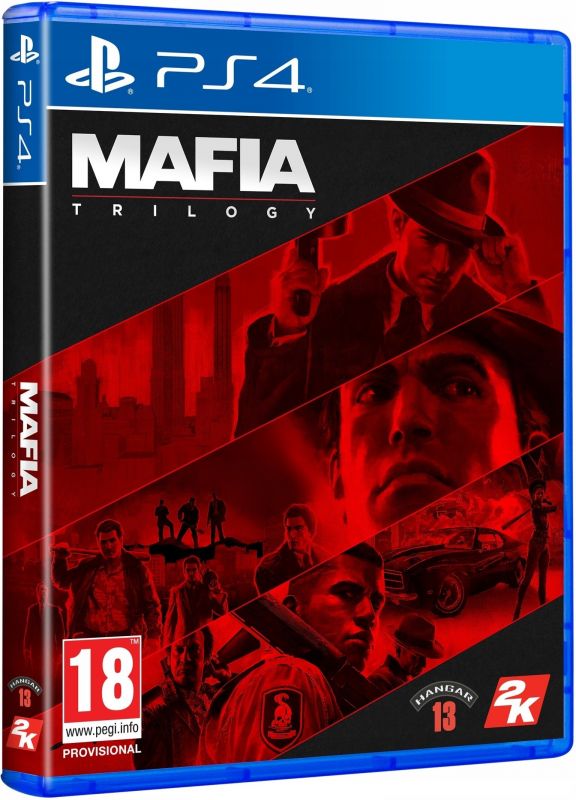 Гра консольна PS4 Mafia Trilogy, BD диск