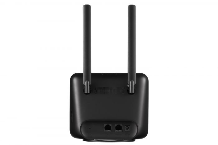 Маршрутизатор TCL LINKHUB (HH42CV2) LTE, Wi-Fi4, 1xFE LAN/WAN, 1xFE LAN, 2xSMA, Чорний