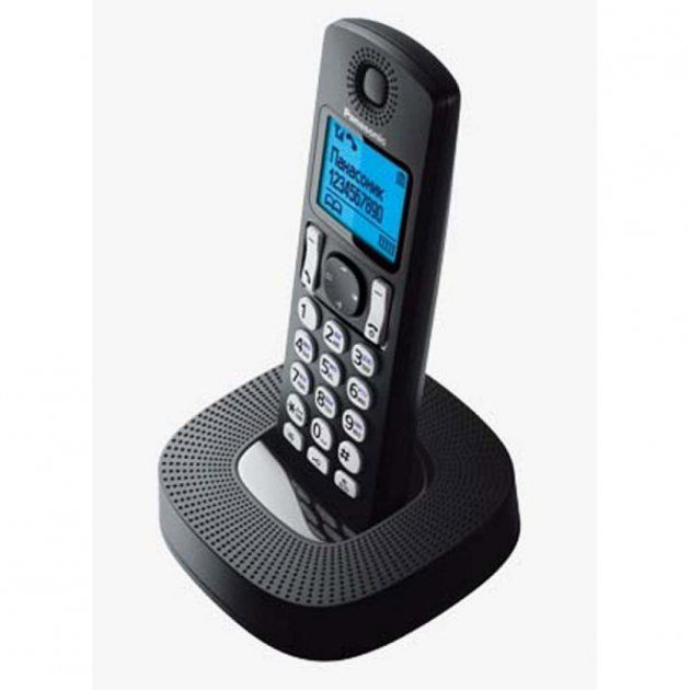 Радіотелефон DECT Panasonic KX-TGC310UC1, чорний