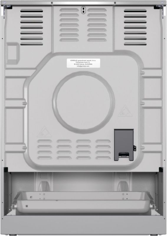 Плита Gorenje електрична індукційна, 71л, 60x60см, дисплей, IconLed, нерж