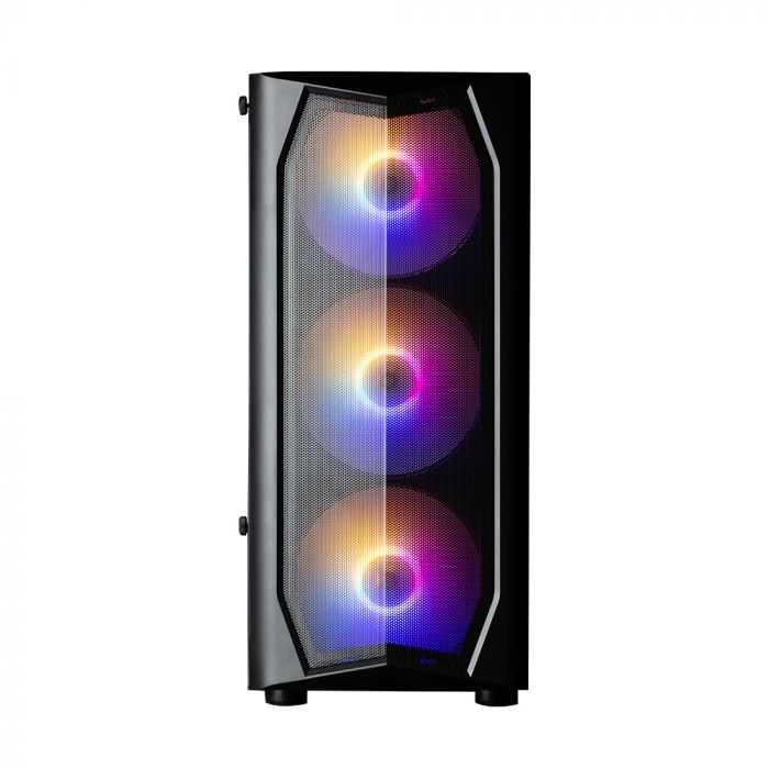 Корпус Zalman N4 Rev.1 з БЖ ZM700-TXII  1xUSB3.0, 2xUSB2.0, 3x140мм, RGB, 3x120мм, RGB VGA 315мм, LCS ready, TG Side Window, ATX, чорний