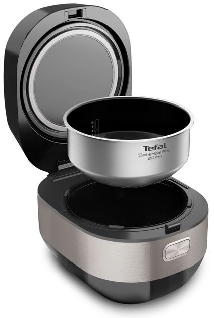 Мультиварка Tefal Multicook&Bake IH, 1500Вт, чаша-5л, електронне керув., метал/пластик, чорний