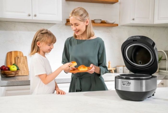 Мультиварка Tefal Multicook&Bake IH, 1500Вт, чаша-5л, електронне керув., метал/пластик, чорний