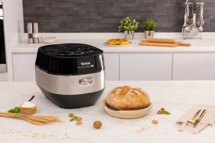 Мультиварка Tefal Multicook&Bake IH, 1500Вт, чаша-5л, електронне керув., метал/пластик, чорний