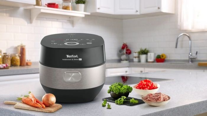 Мультиварка Tefal Multicook&Bake IH, 1500Вт, чаша-5л, електронне керув., метал/пластик, чорний