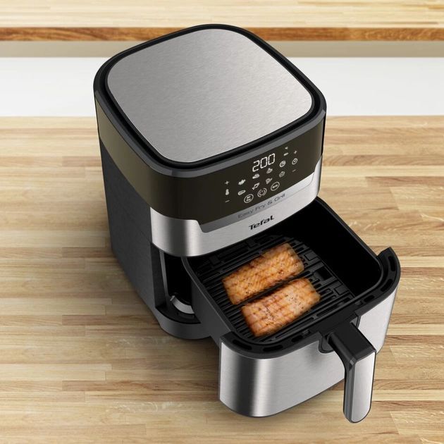 Мультипіч Tefal EasyFry&Grill Precision, 1550Вт, чаша-4.2л, сенсорне керув., пластик, сірий