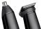 Набір для стрижки Babyliss, для бороди, вусів, голови і носа, акум., вібраційний мотор, насадок-6, сталь, чорний