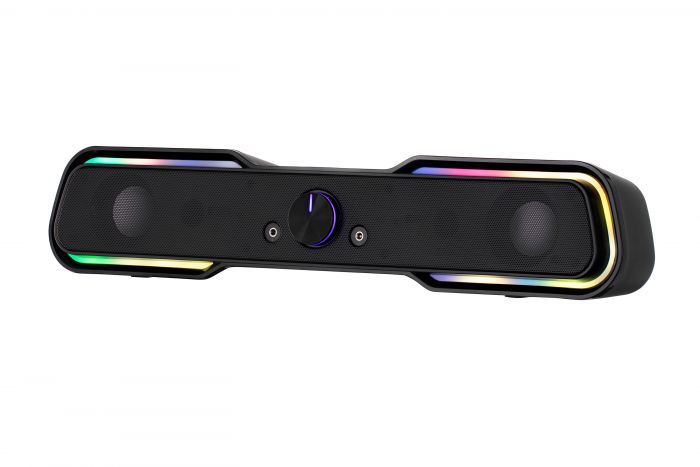 Акустична система (саундбар) 2E PCS101 RGB, 2.0, USB, Black