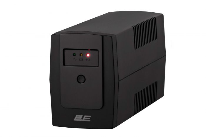 Джерело безперебійного живлення 2E ED850, 850VA/480W, LED, 2xSchuko Джерело безперебійного живлення 2E ED850, 850VA/480W, LED, 2xSchuko