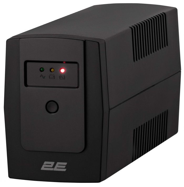 Джерело безперебійного живлення 2E ED850, 850VA/480W, LED, 2xSchuko Джерело безперебійного живлення 2E ED850, 850VA/480W, LED, 2xSchuko