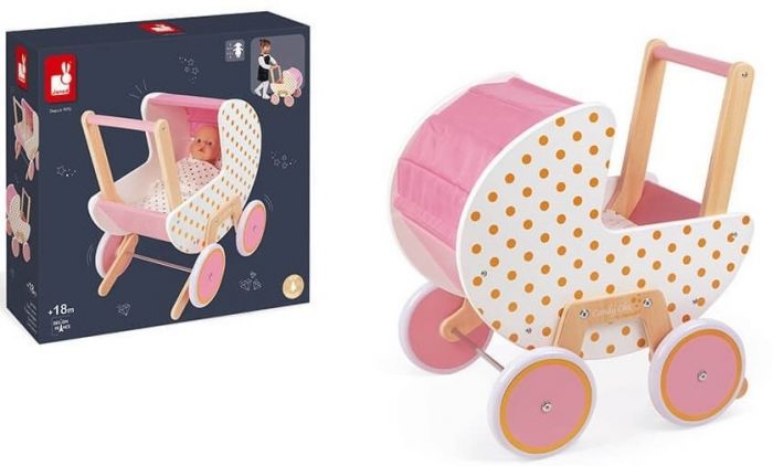 Візок Janod Candy Chic для ляльок