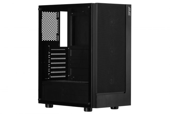 Корпус 2E GAMING Virtus G3301 без БЖ 1xUSB3.0, 2xUSB2.0, 3x120мм ARGB, VGA 325мм, LCS ready, HUB, TG Side Panel, ATX, чорний