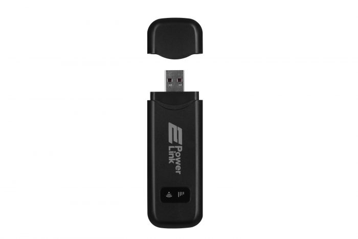 Мобільний маршрутизатор 2E PowerLink (MiFi 1) LTE, Wi-Fi4, 1xUSB, чорний