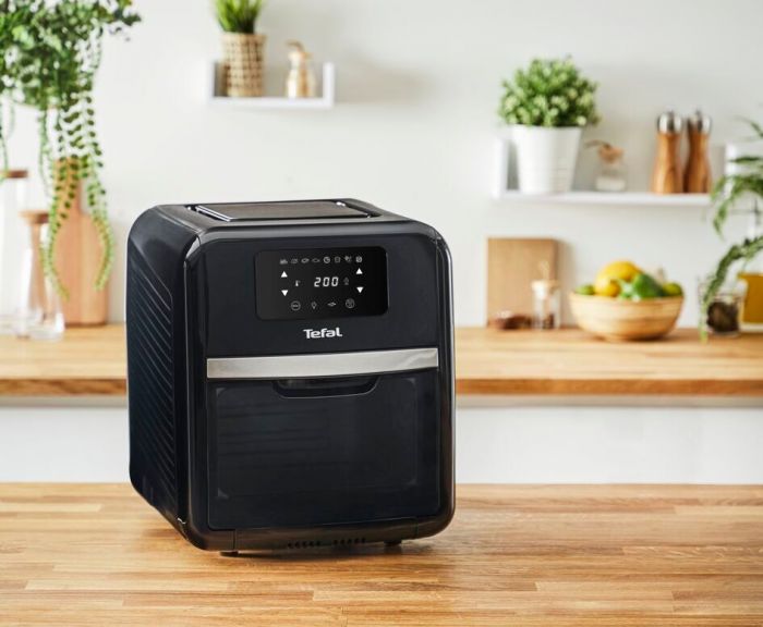 Мультипіч Tefal EasyFry Oven&Grill, 2050Вт, сенсорне керув., пластик, чорний