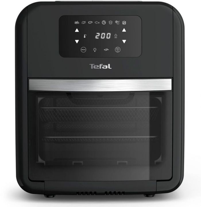 Мультипіч Tefal EasyFry Oven&Grill, 2050Вт, сенсорне керув., пластик, чорний