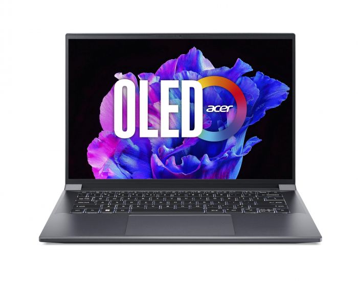 Ноутбук Acer Swift X SFX14-71G 14.5" 2.8K OLED, Intel i7-13700H, 32GB, F1TB, NVD4050-6, Win11, сірий