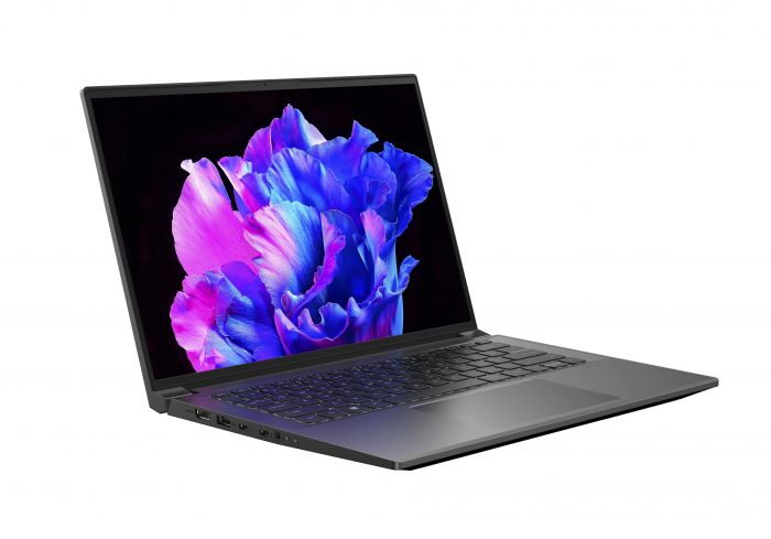 Ноутбук Acer Swift X SFX14-71G 14.5" 2.8K OLED, Intel i7-13700H, 32GB, F1TB, NVD4050-6, Win11, сірий