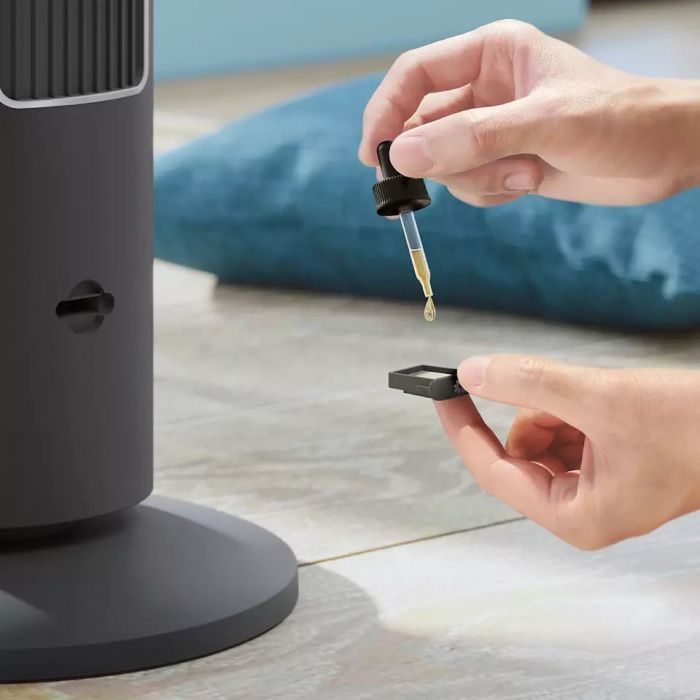 Вентилятор Philips колонний, 110см, 40Вт, пульт ДК, дисплей, графіт
