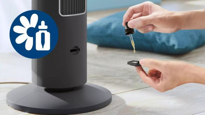 Вентилятор Philips колонний, 110см, 40Вт, пульт ДК, дисплей, графіт