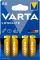 Батарейка Varta Longlife лужна AA блістер, 4 шт